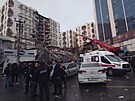 V Adan zasahuje i speciální tým tureckého úadu pro katastrofy. (6. února 2023)
