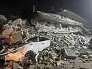 Škody na majetku jsou po zemětřesení v Turecku a Sýrii obrovské. (6. února 2023)
