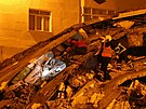 Následky smrtícího zemtesení ve mst Diyarbakir v Turecku (7. února 2023)