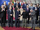 Ukrajinský prezident Volodymyr Zelenskyj na summitu lídr EU v Bruselu. (9....