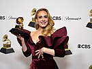 Adele se sokou Grammy v kategorii Nejlepí sólový popový pvecký výkon