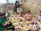 Narozeninov� oslava sedmilet� Viky Tonkoshkur