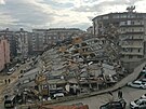 Následky silného zemtesení v tureckém Hatayi (7. února 2023)