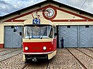 Dopravn� podnik hlavn�ho m�sta Prahy pok�til svoji prvn� unik�tn� tramvaj Tatra...