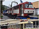 Historie tramvaje sahá do roku 1977. Takhle vpadala ped úpravou a po ní.