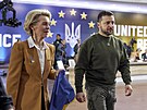 éfka Evropské komise Ursula von der Leyenová a ukrajinský prezident Volodymyr...