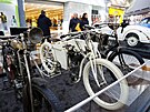 Výstava voz automobilky koda v brnnské Olympii, která zaala 9. února 2023 a...