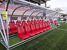 FK Pardubice ve stedu pedstavil nov zrekonstruovaný Stadion Arnota Koála,...