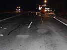 Tragick� nehoda se stala v Ostrav� na ulici Rudn� ve sm�ru na Hav��ov. �eln� se...