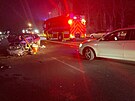 Tragick� nehoda se stala v Ostrav� na ulici Rudn� ve sm�ru na Hav��ov. �eln� se...