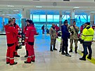etí hasii dorazili v Turecku na místo urení. (7. února 2023)
