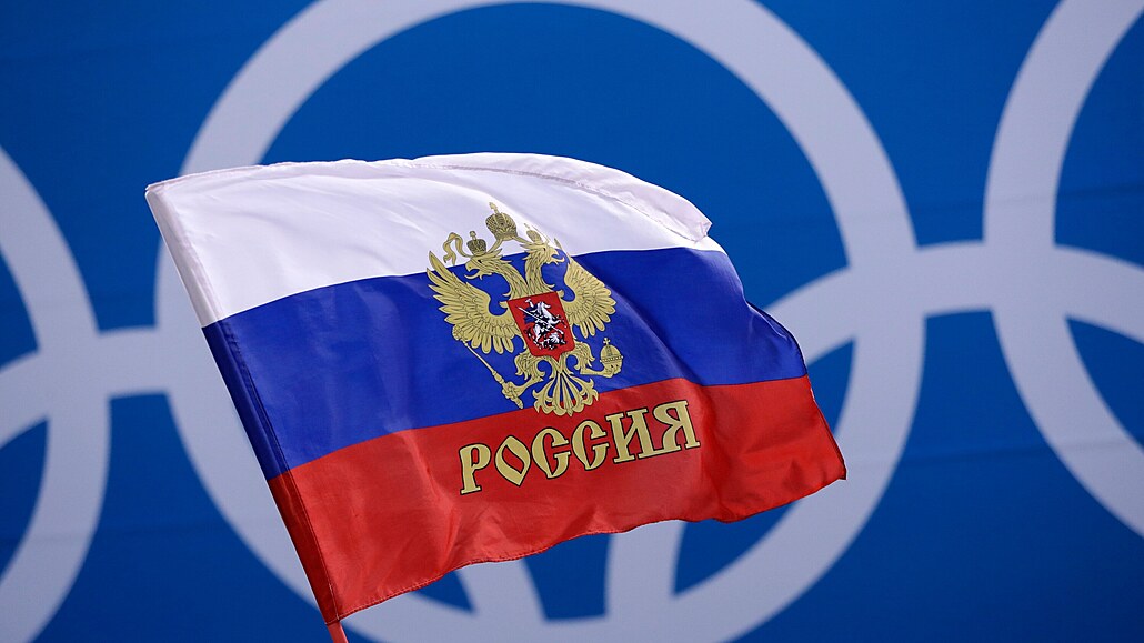 Ruská vlajka a olympijské kruhy? Naprosto neslučitelná myšlenka.