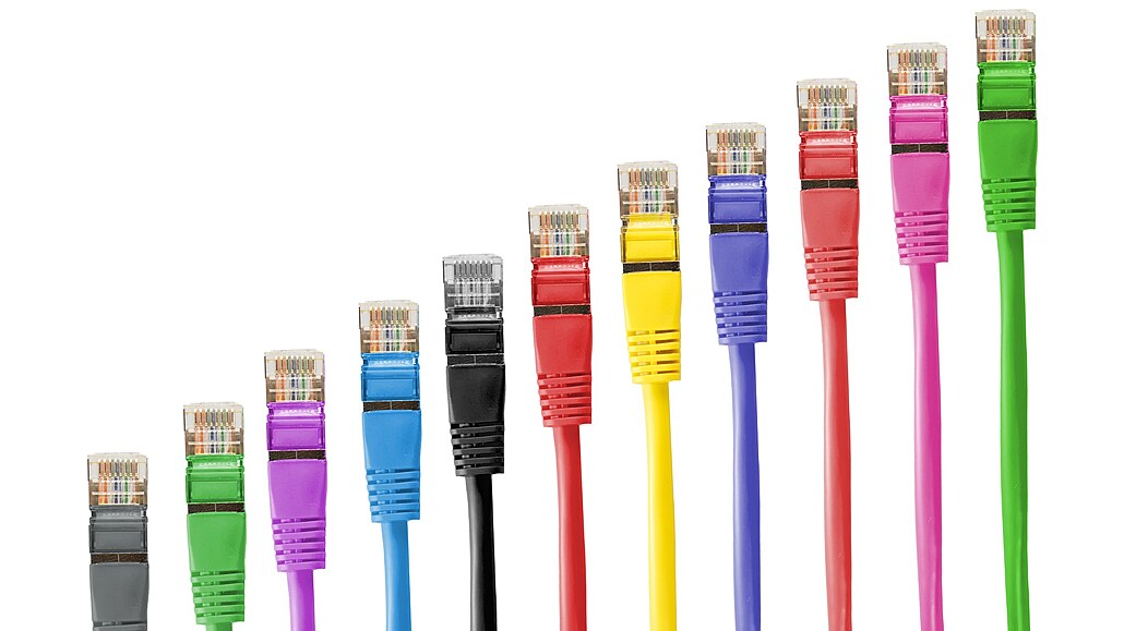 Ilustra�ní foto - ethernetový kabel