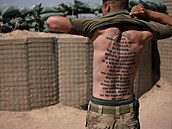 Tetovaný voják