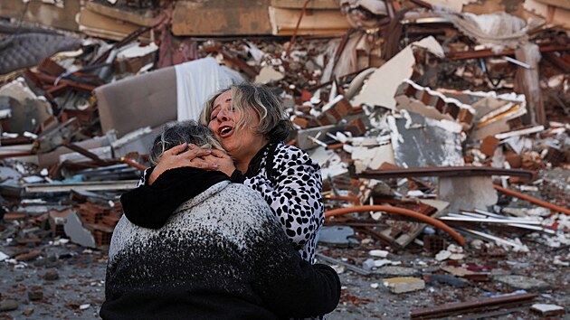 Nsledky smrtcho zemtesen v provincii Hatay v Turecku (7. nora 2023)