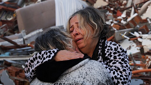 Následky smrtícího zemětřesení v provincii Hatay v Turecku (7. února 2023)