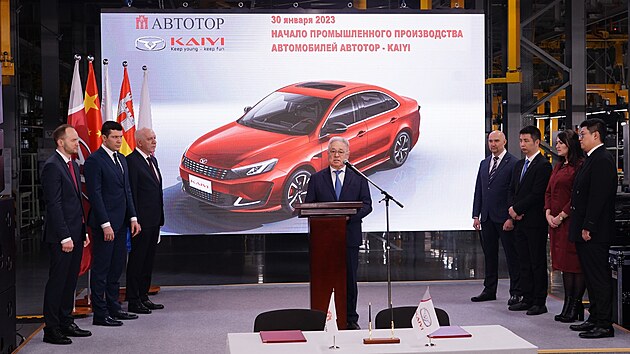 Zahájení výroby činských vozů Kaiyi E5 v ruské automobilce Avtotor v Kaliningradu.