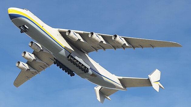 Letadlo Antonov An-225 Mrija ve he Microsoft Flight Simulator