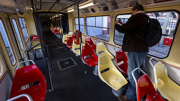 Slavnostní představení první tramvaje K2 ve Střešovicích v Praze (2. února 2023)