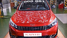 Zahájení výroby činských vozů Kaiyi E5 v ruské automobilce Avtotor v...