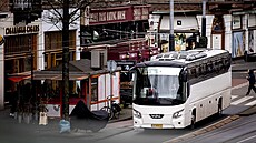Turistické autobusy budou v centru Amsterdamu od roku 2024 zakázány. (2. února...