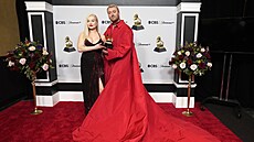 Kim Petras a Sam Smith na pedávání cen Grammy