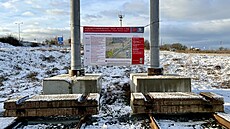 Slavnostní zahájení stavby pražské tramvajové tratě z Holyně do Slivence (2....
