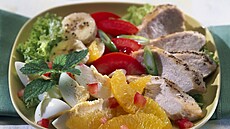 Drůbež - Kubánský kuřecí salát