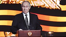 Ruský diktátor Vladimir Putin na oslavách osmdesátého výročí bitvy u...