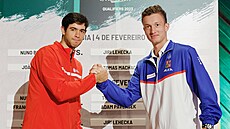 Tenista Jiří Lehečka poznal svého prvního soupeře pro kvalifikaci Davis Cupu...