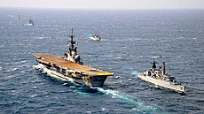 Brazilská letadlová lo� Sao Paulo (7. �ervna 2011)