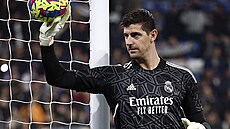 Thibaut Courtois v brán Realu Madrid'