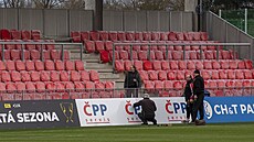 Pohled na zrekonstruovaný stadion Arnota Koála v Pardubicích