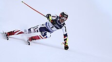 Jan Zabystan bhem superobího slalomu pro kombinaci na MS v Courchevelu