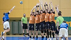 Momentka ze zápasu Talent Plze�ský kraj vs Ronal Ji�ín