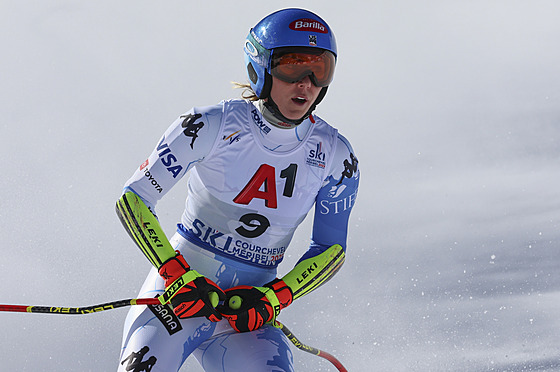Americká lyaka Mikaela Shiffrinová na mistrovství svta.