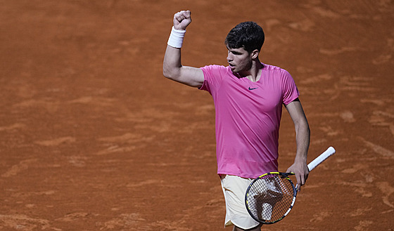 panlský tenista Carlos Alcaraz na turnaji v Buenos Aires.