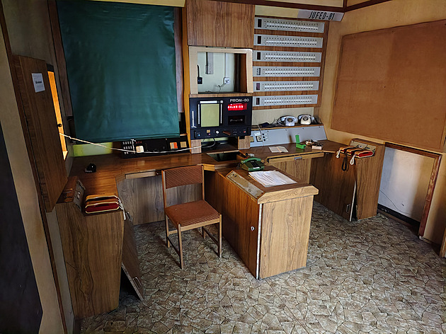 Velín v bunkru v Páslavicích na Olomoucku