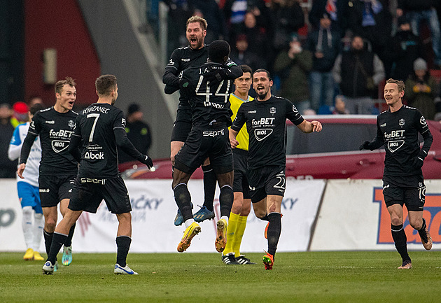 Ostrava - Jablonec 1:2, k výhře zavelel nejstarší ligový střelec Hübschman