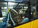 Po covidových letech se cestující vrátili i do autobus MHD ve Zlín. (únor...