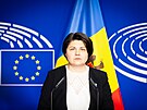 Moldavská premiérka Natalia Gavrilitsaová (6. února 2023)