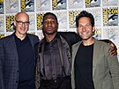 Peyton Reed, Jonathan Majors a Paul Rudd, kteí se podílejí na filmu Ant-Man &...