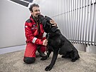 Vlák Fram byl jedním z osmi ps eských kynolog z USAR týmu, kteí pomáhali...