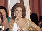 Sophia Lorenová na Plese v Opee (Víde, 24. února 1995)