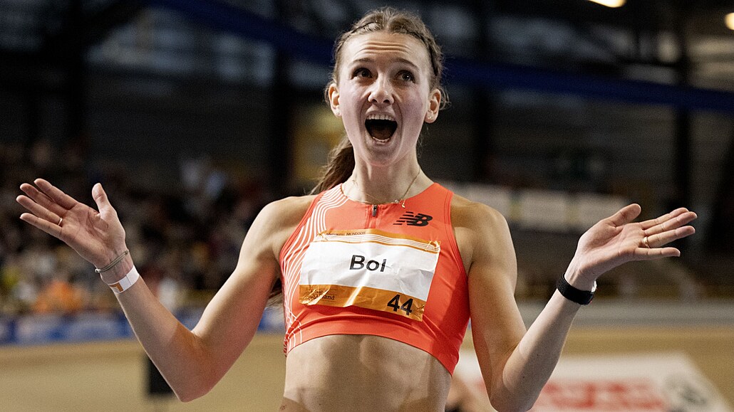 Nizozemská b�kyn� Femke Bolová p�ipravila legendární Jarmilu Kratochvílovou o...