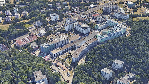 Souasn podoba arelu steck Masarykovy nemocnice