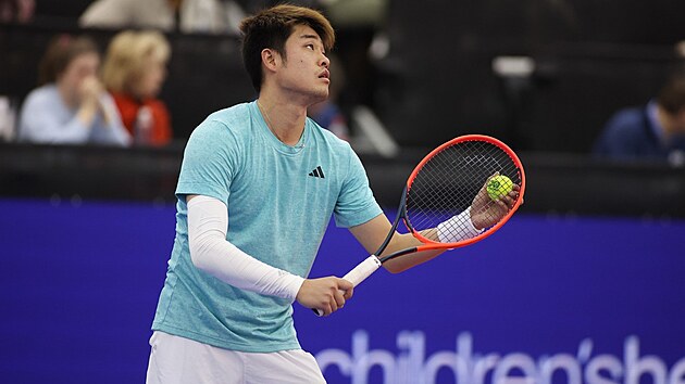 nsk tenista Wu I-ping ve finle turnaje v Dallasu.