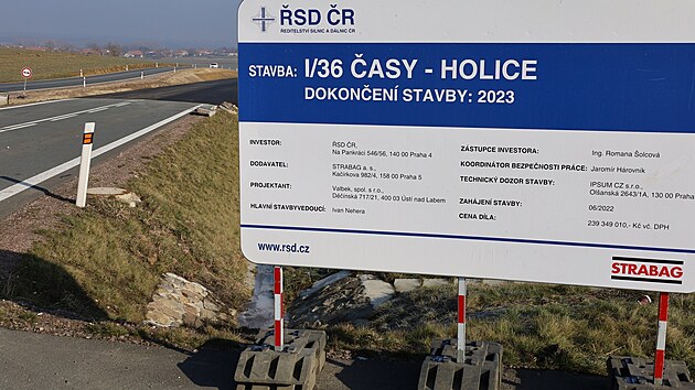 Informa�n� tabule �SD na za��tku stavby uv�d� u zprovozn�n� pouze rok 2023.