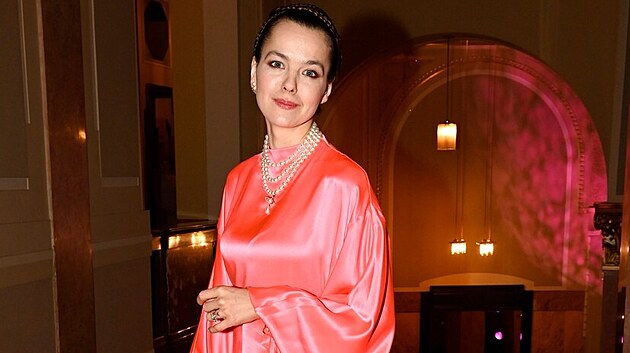 Lilia Khousnoutdinov� na �esko-Slovensk�m plese (Praha, 11. �nora 2023)