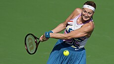 Petra Kvitová na turnaji v Dubaji.